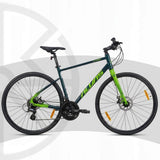 ALVAS CROSS Hybrid Bike (Green)