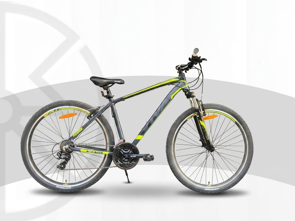 Viva Excelle 21 Speed Bicycle | Aluminum Frame & Disc Brakes (Green)