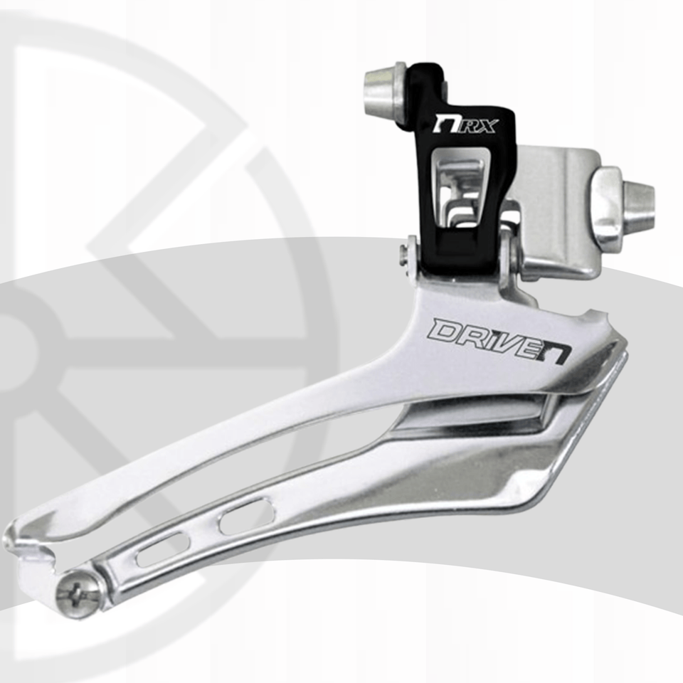 Sunrace FD-RX Front Derailleur Der Sunrace Fdrx Bp Bzon Dbl 5056t 10s Slbk