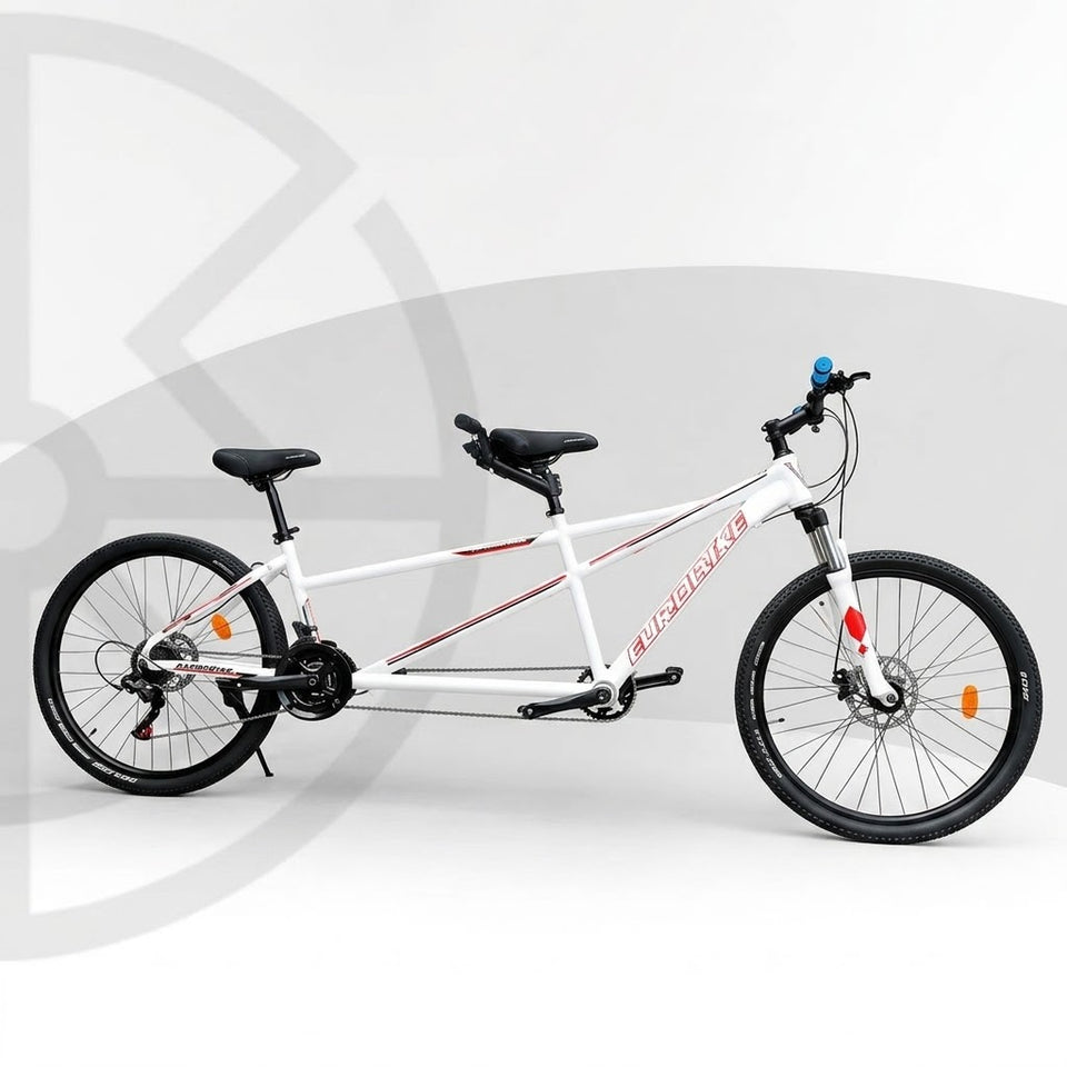 Eurobike Tandem Bicycle – Lightweight Aluminum Frame
