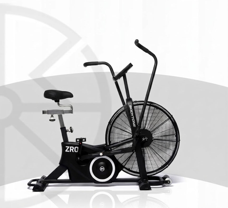 Bodytone ZRO-B Air Bike - Heavy Duty Exercise Bike -Airbike