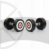 Captain America Rubber Round Dumbbell