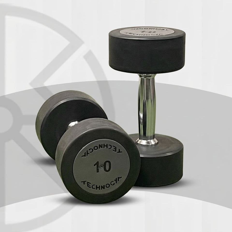Technogym Round Rubber Dumbbell