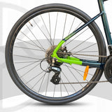 ALVAS CROSS Hybrid Bike (Green)