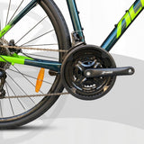 ALVAS CROSS Hybrid Bike (Green)