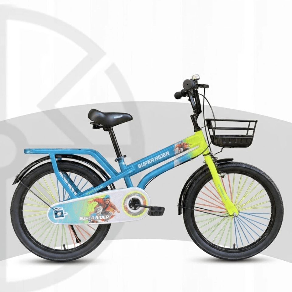 Super Rider 20 Inch Unisex Kids Bicycle – Boys & Girls Bike