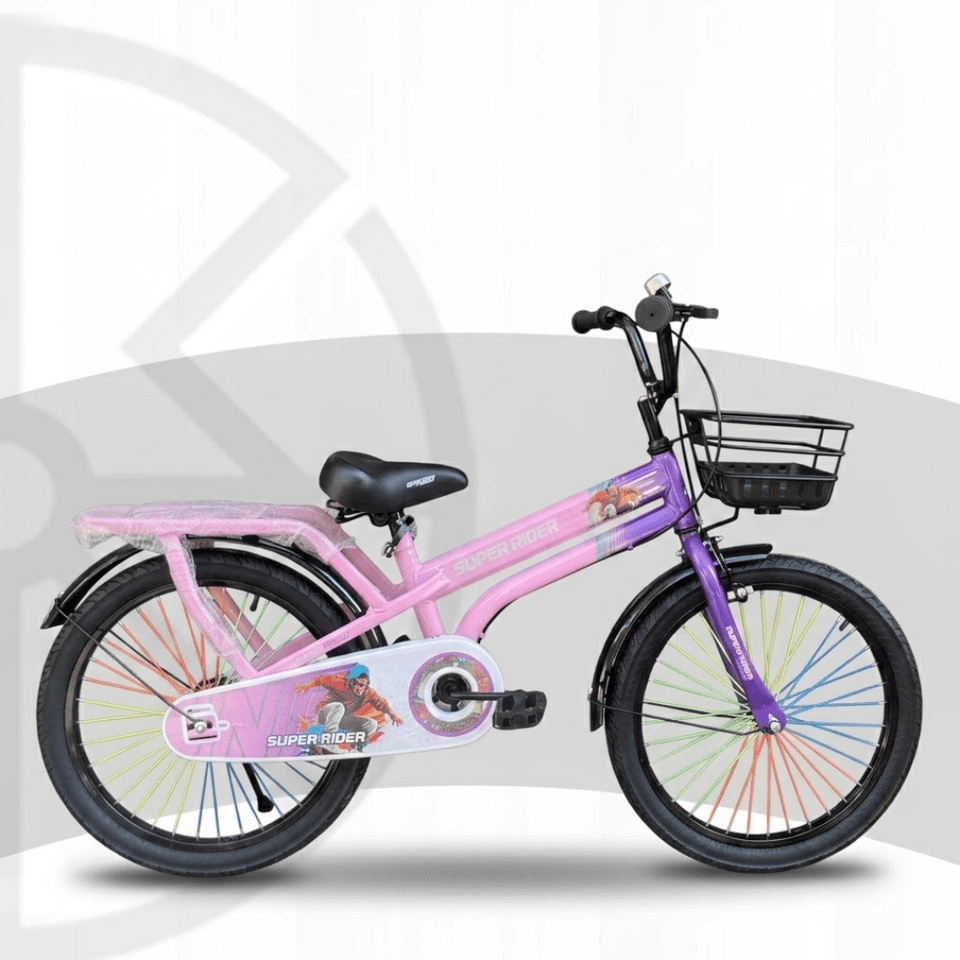 Super Rider 20 Inch Girls Kids Bicycle