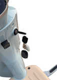Aero Machiatto II Electric Scooter With Pedals – 25kmh  55km Range  48V 24Ah Graphene Battery