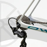 OW SL21 PRO Edition Full Carbon Road Bike (White)