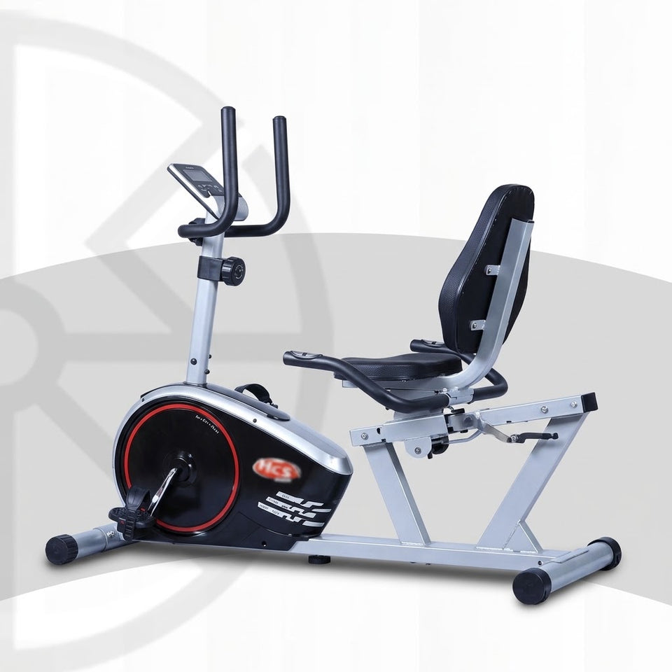 Relax Super Magnetic Exercise Bike 120kg - Recumbent Stationary Bike-KLJ 8518R