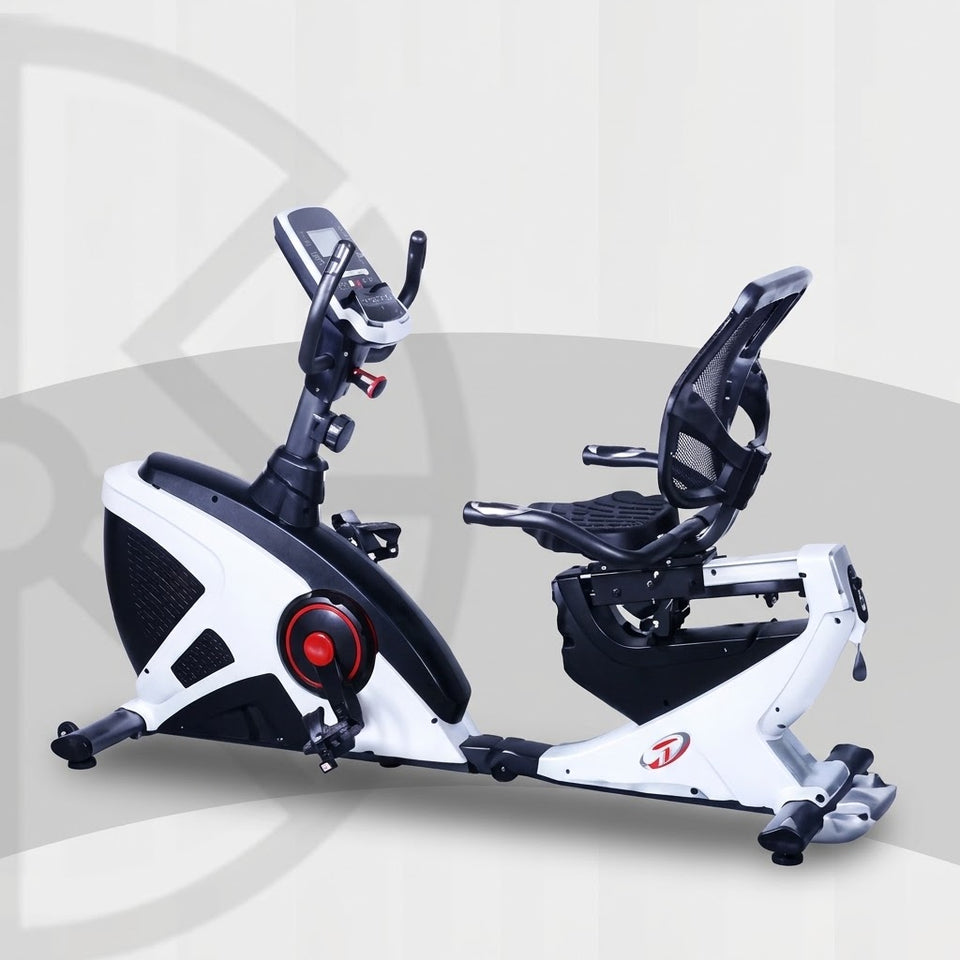 Relax Super Gym Magnetic Exercise Bike 150kg - Professional Recumbent Bike -KLJ 8719R