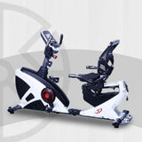 Super Gym Magnetic Elliptical Trainer 150kg - Professional Full-Body Fitness Machine-KLJ 8719 H-8