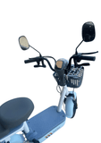 Aero Genius – Electric Scooter With Pedals, 30kmh  35km Range  48V 13Ah Graphene Battery