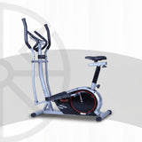 Magnetic Elliptical Trainer with Seat - Full-Body Home Fitness Machine-KLJ-8518HA-1