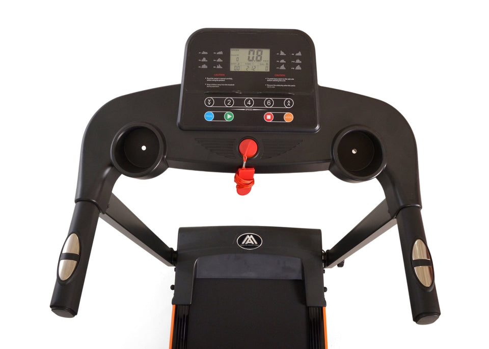 Treadmill (Foldable) M8110 Electric – Up to 12 km/h, 3.5" LCD Display with Pulse Sensor