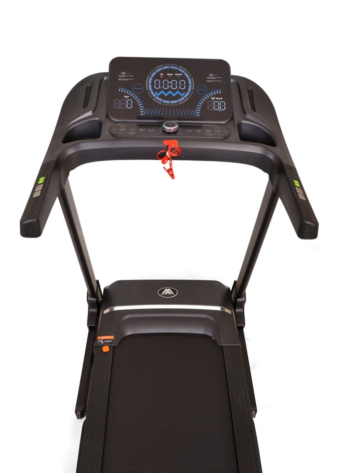 Electric Treadmill M8111AC – Up to 14 km/h, Incline, Digital Console (Foldable Design)