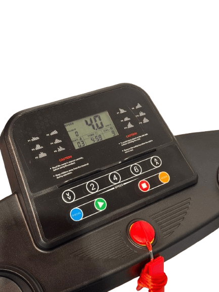 Treadmill (Foldable) M8110 Electric – Up to 12 km/h, 3.5" LCD Display with Pulse Sensor