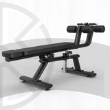 Adjustable Ab Board – Decline Sit-Up & Core Training Bench – commercial gym equipment available at Train & Ride Egypt