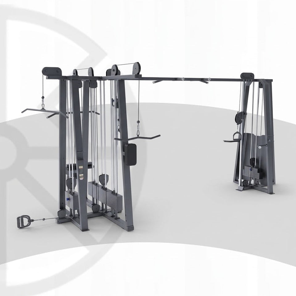 Dual Adjustable Cable Crossover – U3016 – commercial gym equipment available at Train & Ride Egypt