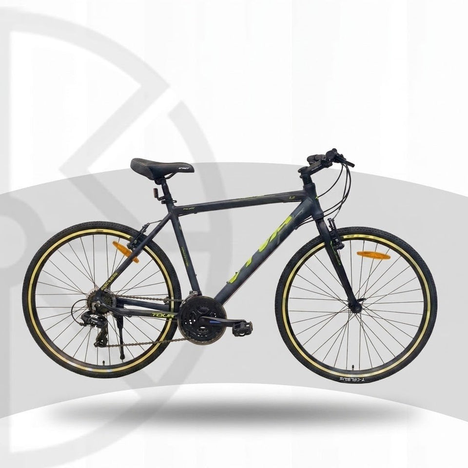 Viva Tour 1.0 Hybrid Bike  (Green)