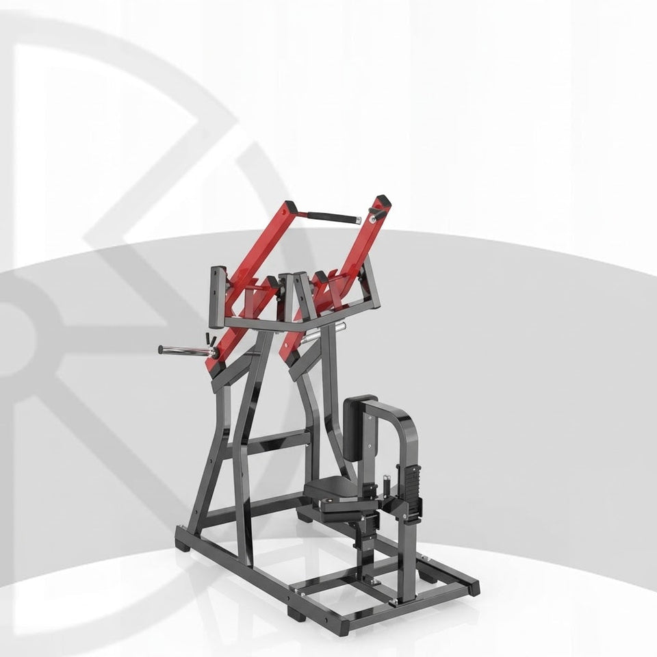 Iso-Lateral Front Lat Pulldown – AMV33 (Plate Loaded) – commercial gym equipment available at Train & Ride Egypt