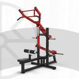 Lat Pulldown & Triceps Dip Machine – K135 (Plate Loaded) – commercial gym equipment available at Train & Ride Egypt