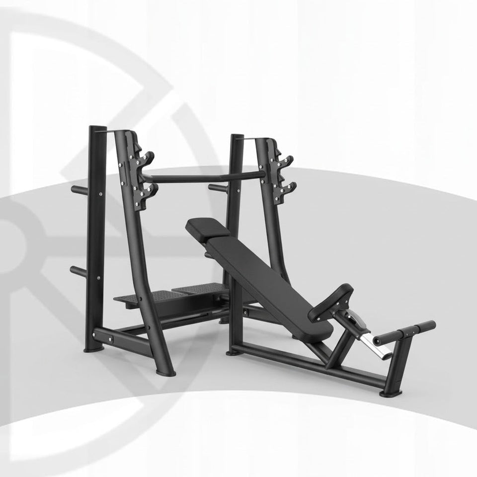 Olympic Incline Bench Press – ZH25 – commercial gym equipment available at Train & Ride Egypt