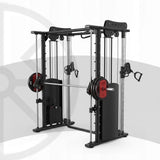 Smith Machine with Dual Cable Functional Trainer – ZH20B – commercial gym equipment available at Train & Ride Egypt