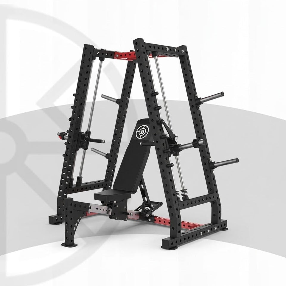Tower Chest Press & Shoulder Press Station (Plate Loaded) – commercial gym equipment available at Train & Ride Egypt