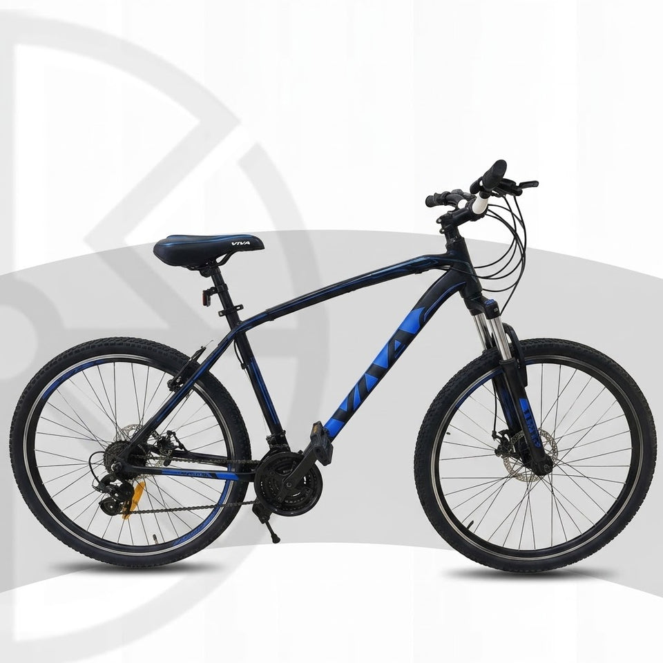 Viva Excelle 21 Speed Bicycle | Aluminum Frame & Disc Brakes (Blue)