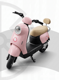 Aero Milk Shake, Electric Scooter With NFC, 55km range  35kmh speed  48V 24Ah Graphene battery